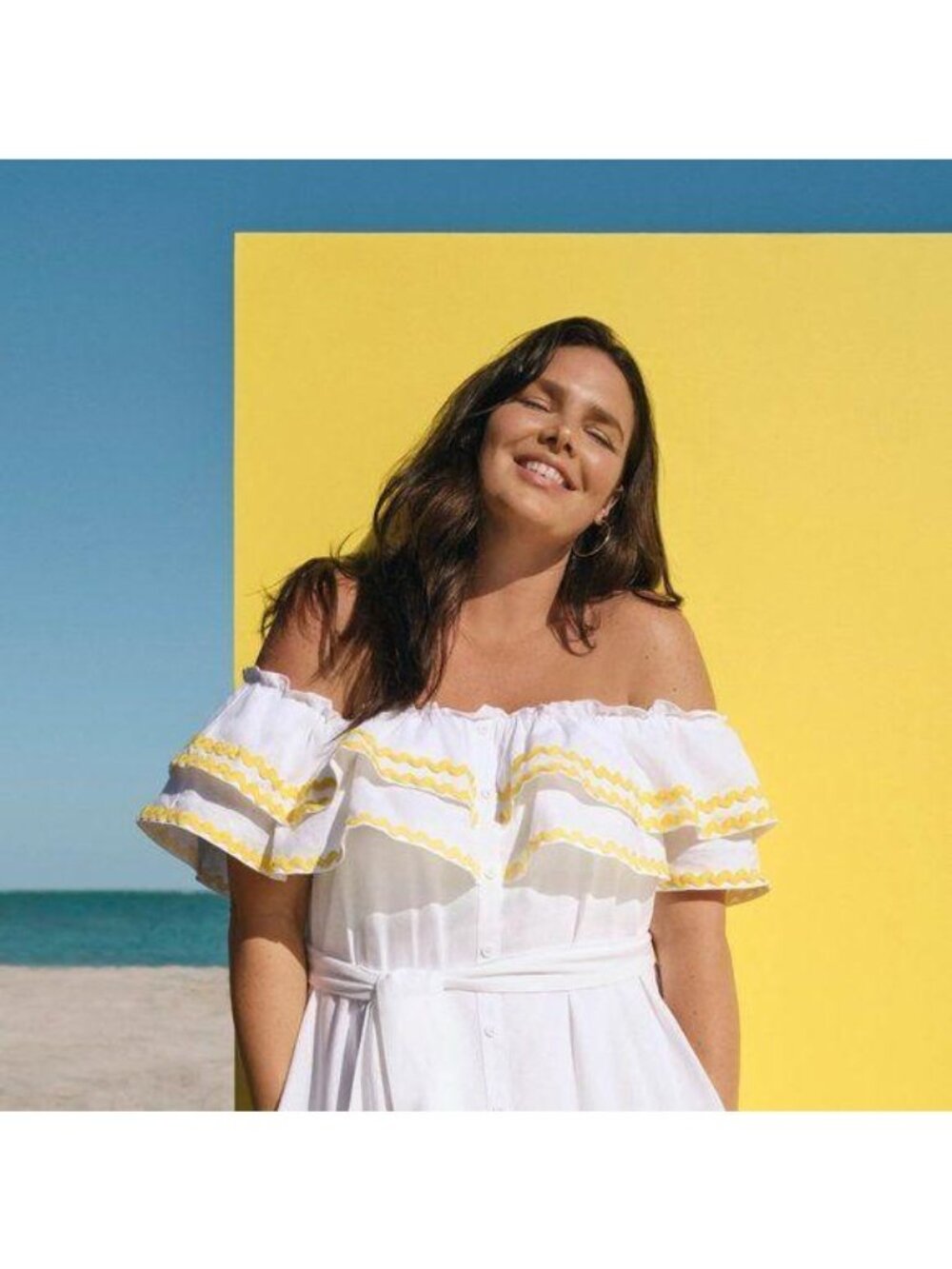 Lisa Marie Fernandez X Target Ric Rac Off Shoulder - Picture 3 of 15